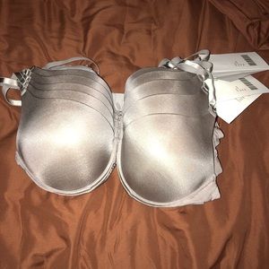 5 NWT push up bras 34C